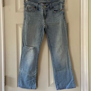 American Eagle size 4 regular Stretch Capris